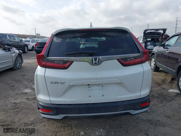 2021 Honda CR-V EX with VIN 5J6RW1H50ML001675, listed as a IAAI auction lot 41727321 with 33,656 mi miles. Bid and sale history available at carsss.com. Image 16.