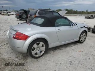2001 Audi TT with VIN TRUUT28N811039831, listed as a Copart auction lot 72315664 with 109,188 mi miles and Clean Title. Bid and sale history available at carsss.com. Image 3.