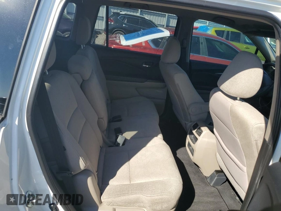 2019 Honda Pilot LX with VIN 5FNYF5H12KB006768, listed as a Copart auction lot 43393665 with 59,121 mi miles and Salvage Title. Bid and sale history available at DreamBid. Image 11.