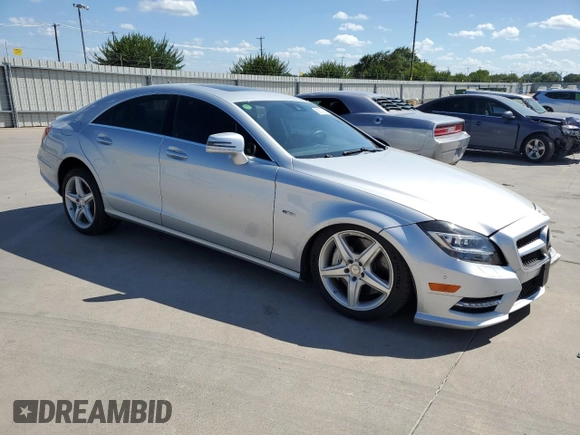 2012 Mercedes-Benz CLS-Class CLS 550 with VIN WDDLJ7DB4CA017287, listed as a Copart auction lot 60674624 with 94,203 mi miles and Salvage Title. Bid and sale history available at carsss.com. Image 4.
