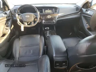 2014 Kia Cadenza Premium with VIN KNALN4D72E5124386, listed as a Copart auction lot 69717124 with 88,740 mi miles and Salvage Title. Bid and sale history available at carsss.com. Image 8.