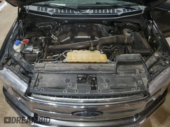 2018 Ford F-150 XL с VIN 1FTFX1EG7JKF57219, выставлен на аукционе Copart как лот 48829385 с пробегом 128 332 миль миль и Списание • Salvage title. История ставок и продаж доступна на DreamBid. Изображение 11.