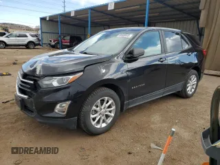 2020 Chevrolet Equinox LS z VIN 2GNAXFEV7L6158362, wystawiony jako Copart lot #49508945 z przebiegiem 66 877 mil mil oraz Szkoda całkowita • Salvage title. Historia ofert i sprzedaży dostępna na DreamBid. Obrazek 1.