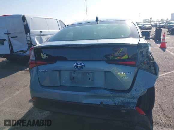 2022 Toyota Prius L Eco with VIN JTDKAMFU8N3188831, listed as a IAAI auction lot 42021222 with 39,629 mi miles and . Bid and sale history available at DreamBid. Image 17.