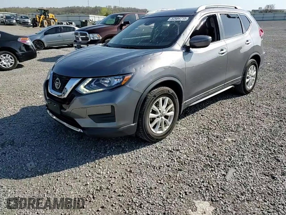 2019 Nissan Rogue SV with VIN 5N1AT2MT3KC753546, listed as a Copart auction lot 52684715 with 48,125 mi miles and Salvage Title. Bid and sale history available at carsss.com. Image 12.