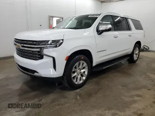 2021 Chevrolet Suburban Premier с VIN 1GNSCFKD7MR305314, выставлен на аукционе Copart как лот 64676604 с пробегом 79 933 миль миль и Чистый • Clean title. История ставок и продаж доступна на DreamBid. Изображение 1.