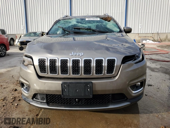 2021 Jeep Cherokee Limited с VIN 1C4PJMDX2MD126255, выставлен на аукционе Copart как лот 46519535 с пробегом 27 941 миль миль и На запчасти • Non repairable. История ставок и продаж доступна на DreamBid. Изображение 5.