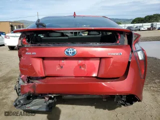 2016 Toyota Prius Two with VIN JTDKBRFU2G3511171, listed as a Copart auction lot 49984105 with 76,992 mi miles and Salvage Title. Bid and sale history available at carsss.com. Image 6.