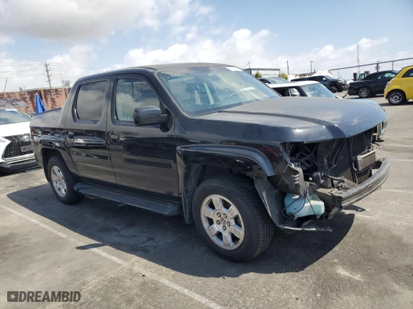 2008 Honda Ridgeline RTL with VIN 2HJYK16518H540255, listed as a Copart auction lot 50559015 with 118,793 mi miles and Salvage Title. Bid and sale history available at carsss.com. Image 4.
