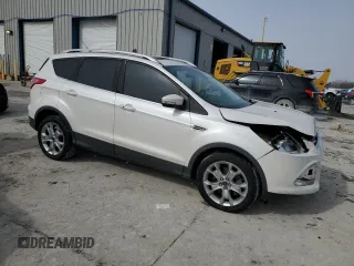 2014 Ford Escape Titanium with VIN 1FMCU9J94EUA86931, listed as a Copart auction lot 45355475 with 172,770 mi miles and Salvage Title. Bid and sale history available at DreamBid. Image 4.