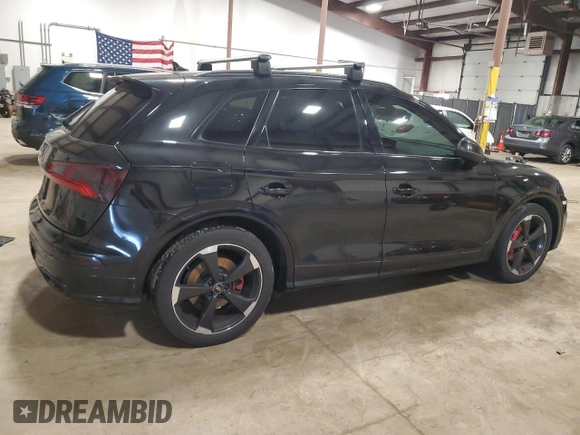 2019 Audi SQ5 Premium Plus with VIN WA1B4AFY8K2106052, listed as a Copart auction lot 53427394 with Not Provided miles and Salvage Title. Bid and sale history available at DreamBid. Image 3.