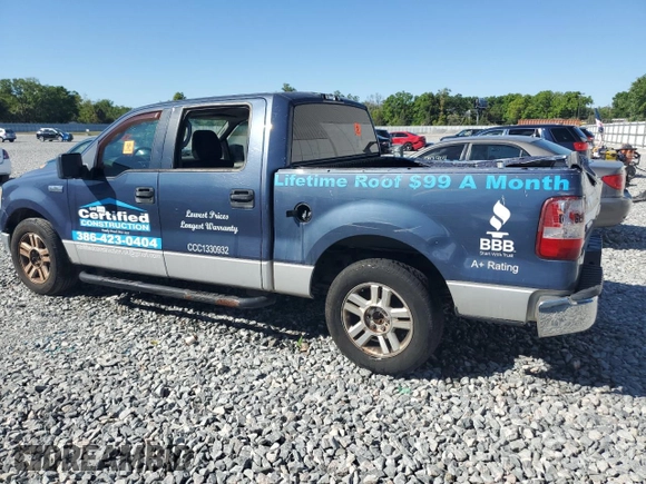 2005 Ford F-150 XLT with VIN 1FTPW12525KF00815, listed as a Copart auction lot 48992075 with 274,735 mi miles and Salvage Title. Bid and sale history available at carsss.com. Image 2.