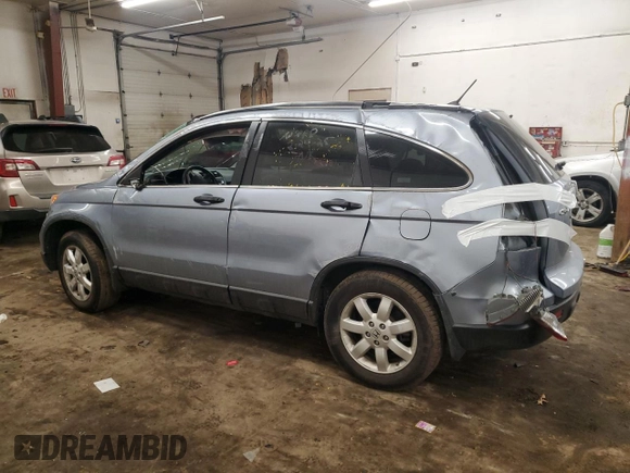 2009 Honda CR-V EX with VIN 5J6RE48569L059608, listed as a Copart auction lot 47059515 with 95,698 mi miles and Non Repairable. Bid and sale history available at carsss.com. Image 2.