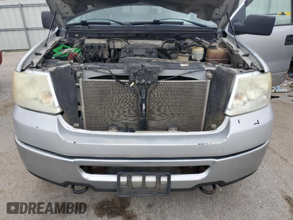 2007 Ford F-150 XLT with VIN 1FTPX14V57FA78156, listed as a Copart auction lot 63032605 with 243,814 mi miles and Salvage title. Bid and sale history available at DreamBid. Image 11.