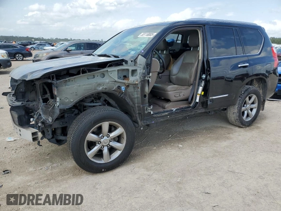 2012 Lexus GX 460 Premium with VIN JTJJM7FX8C5045942, listed as a Copart auction lot 55118005 with 183,005 mi miles and Salvage title. Bid and sale history available at DreamBid. Image 1.