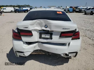 2022 BMW 5 Series 530i xDrive with VIN WBA13BJ00NCL04213, listed as a Copart auction lot 48920615 with 23,910 mi miles and Salvage Title. Bid and sale history available at carsss.com. Image 6.