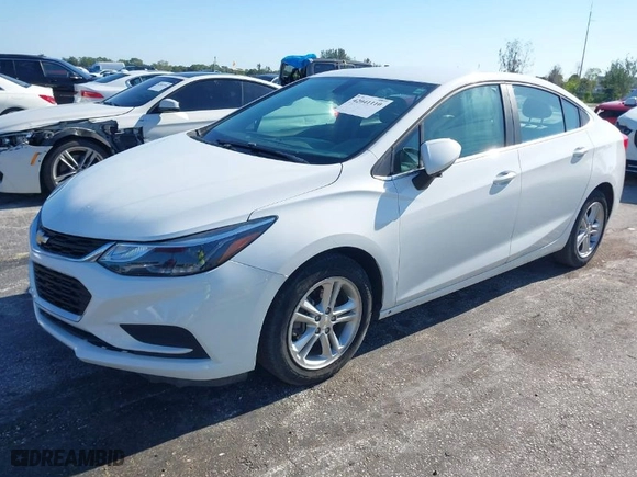 2018 Chevrolet Cruze LT with VIN 1G1BE5SM6J7188113, listed as a IAAI auction lot 42041110 with 60,706 mi miles. Bid and sale history available at carsss.com. Image 2.