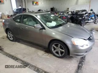 2004 Acura RSX with VIN JH4DC54804S007612, listed as a Copart auction lot 74295204 with 200,679 mi miles and Salvage Title. Bid and sale history available at carsss.com. Image 4.