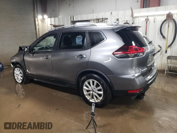 2020 Nissan Rogue S with VIN JN8AT2MV4LW109497, listed as a Copart auction lot 46828255 with 75,407 mi miles and Salvage Title. Bid and sale history available at carsss.com. Image 2.