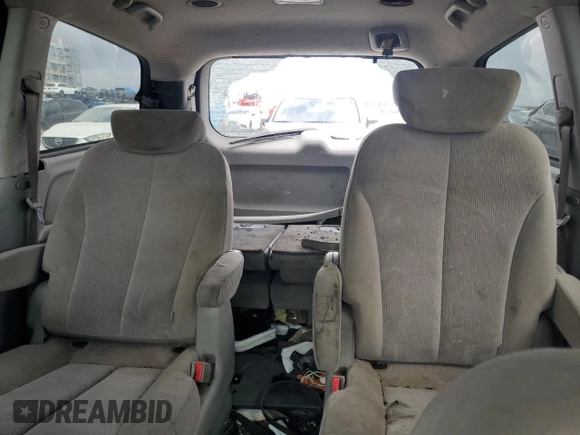 2009 Kia Sedona LX with VIN KNDMB233096317977, listed as a Copart auction lot 44360565 with 166,076 mi miles and Salvage Title. Bid and sale history available at carsss.com. Image 10.