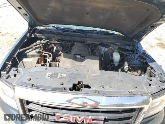 2014 GMC Sierra 1500 z VIN 1GTN1TEH7EZ350960, wystawiony jako Copart lot #49641945 z przebiegiem Nie podano mil oraz Szkoda całkowita • Salvage title. Historia ofert i sprzedaży dostępna na DreamBid. Obrazek 11.