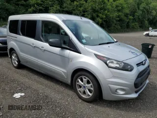 2015 Ford Transit Connect XLT z VIN NM0GE9F75F1198079, wystawiony jako Copart lot #64937115 z przebiegiem 146 808 mil mil oraz Czysty tytuł • Clean title. Historia ofert i sprzedaży dostępna na DreamBid. Obrazek 4.