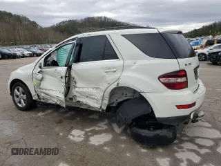 2011 Mercedes-Benz M 350 with VIN 4JGBB8GB9BA739045, listed as a Copart auction lot 50986645 with Not Provided miles and Salvage Title. Bid and sale history available at DreamBid. Image 2.