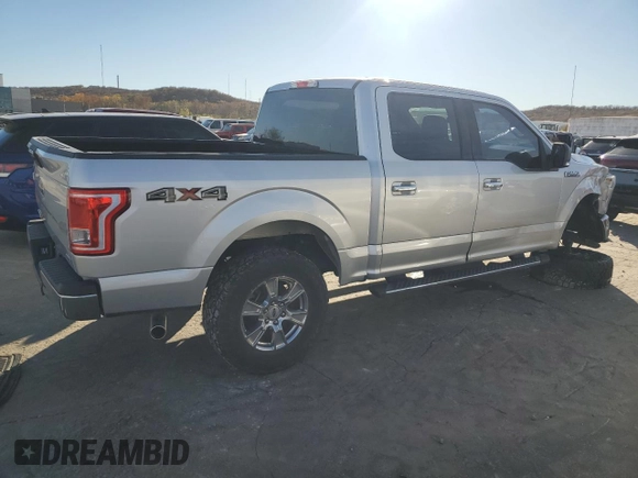 2015 Ford F-150 XLT with VIN 1FTEW1EF0FKD88903, listed as a Copart auction lot 81260864 with 109,547 mi miles and Salvage Title. Bid and sale history available at carsss.com. Image 3.