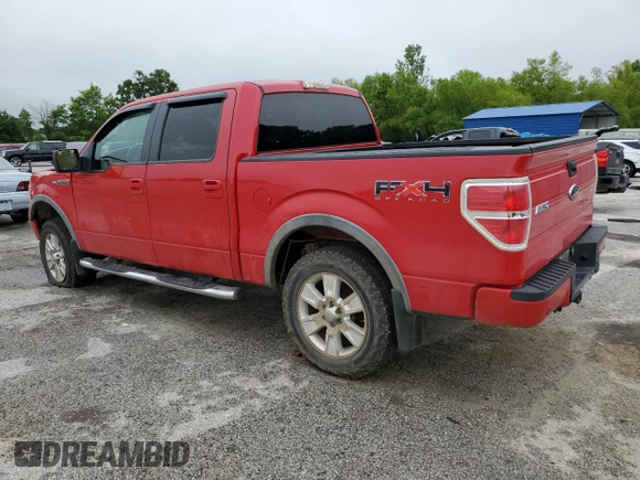 2009 Ford F-150 XL with VIN 1FTPW14V79FA70128, listed as a Copart auction lot 58830945 with 266,689 mi miles and Salvage title. Bid and sale history available at DreamBid. Image 2.