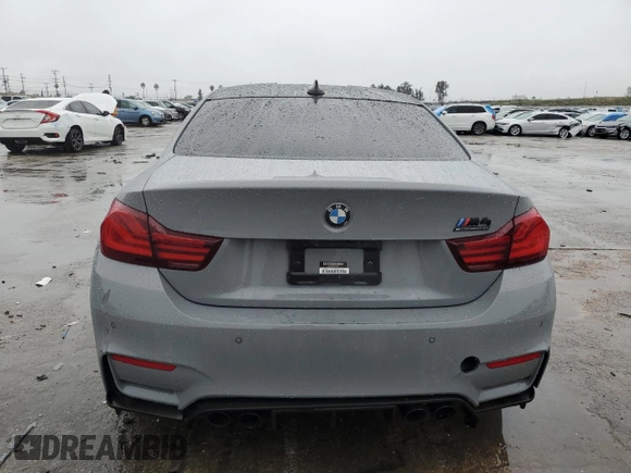 2020 BMW M4 with VIN WBS4Y9C08LFH20024, listed as a Copart auction lot 43635944 with 50,111 mi miles. Bid and sale history available at carsss.com. Image 6.