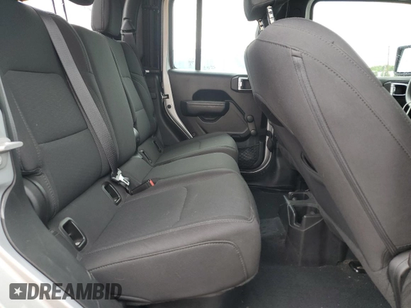 2022 Jeep Gladiator Texas Trail with VIN 1C6HJTAG7NL165957, listed as a Copart auction lot 58309485 with 86,805 mi miles and Salvage title. Bid and sale history available at DreamBid. Image 10.