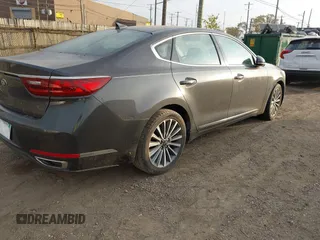 2017 Kia Cadenza Premium with VIN KNALB4J17H5072492, listed as a IAAI auction lot 40730978 with 83,555 mi miles. Bid and sale history available at carsss.com. Image 4.