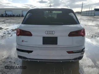 2020 Audi SQ5 Premium Plus with VIN WA1B4AFY7L2123488, listed as a Copart auction lot 36970294 with 56,997 mi miles and . Bid and sale history available at DreamBid. Image 6.