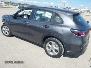2024 Honda HR-V LX with VIN 3CZRZ1H33RM705509, listed as a IAAI auction lot 41509980 with 21,220 mi miles. Bid and sale history available at carsss.com. Image 3.