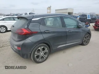 2018 Chevrolet Bolt EV Premier with VIN 1G1FX6S09J4111400, listed as a Copart auction lot 47557335 with 0 mi miles and Salvage Title. Bid and sale history available at carsss.com. Image 3.