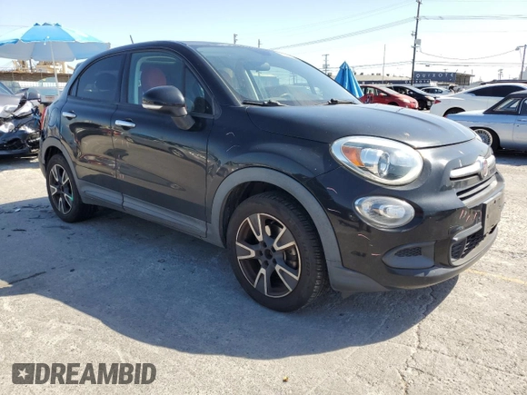 2016 FIAT 500X Easy with VIN ZFBCFXBT1GP477763, listed as a Copart auction lot 61653045 with 114,447 mi miles and Salvage title. Bid and sale history available at DreamBid. Image 4.