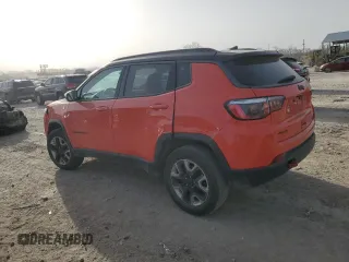 2018 Jeep Compass Trailhawk with VIN 3C4NJDDB4JT130342, listed as a Copart auction lot 49172715 with 112,618 mi miles and Salvage Title. Bid and sale history available at carsss.com. Image 2.
