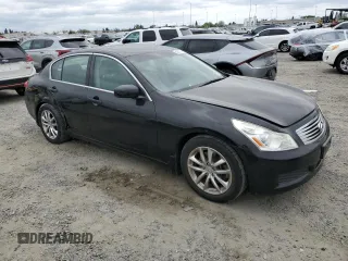 2008 Infiniti G35 Journey with VIN JNKBV61E48M206223, listed as a Copart auction lot 52557765 with 113,529 mi miles and Salvage Title. Bid and sale history available at DreamBid. Image 4.