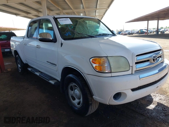 2004 Toyota Tundra SR5 with VIN 5TBDT44134S442463, listed as a IAAI auction lot 42058891 with 225,806 mi miles and . Bid and sale history available at DreamBid. Image 1.