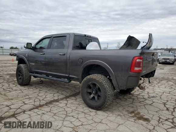 2020 Ram 2500 Laramie with VIN 3C6UR5FL3LG180507, listed as a Copart auction lot 42687315 with 64,914 mi miles and Salvage Title. Bid and sale history available at carsss.com. Image 2.