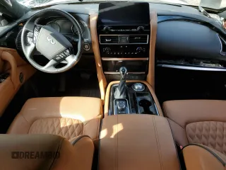 2024 Infiniti QX80 SENSORY with VIN JN8AZ2BC4R9501435, listed as a Copart auction lot 73679564 with 2,471 mi miles and Salvage Title. Bid and sale history available at carsss.com. Image 8.