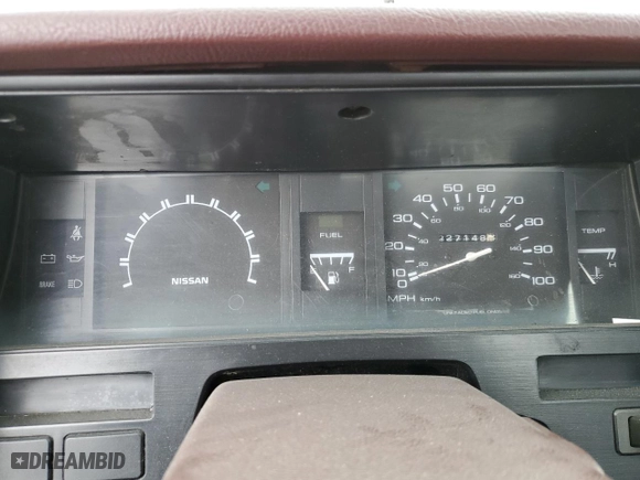 1991 Nissan Trucks 2WD XE with VIN 1N6SD11S5MC415559, listed as a Copart auction lot 77284674 with 227,148 mi miles and Clean Title. Bid and sale history available at carsss.com. Image 9.