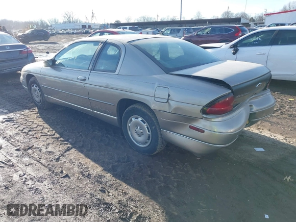 1999 Chevrolet Monte Carlo LS with VIN 2G1WW12M4X9183264, listed as a IAAI auction lot 41388935 with 135,826 mi miles and . Bid and sale history available at DreamBid. Image 3.