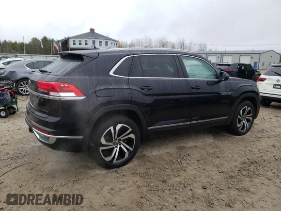 2023 Volkswagen Atlas SEL with VIN 1V2BE2CA0PC204119, listed as a Copart auction lot 81601434 with 21,914 mi miles and Salvage title. Bid and sale history available at DreamBid. Image 3.