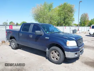 2006 Ford F-150 XLT with VIN 1FTPW14V86FB52509, listed as a IAAI auction lot 42158760 with 193,430 mi miles and . Bid and sale history available at carsss.com. Image 1.