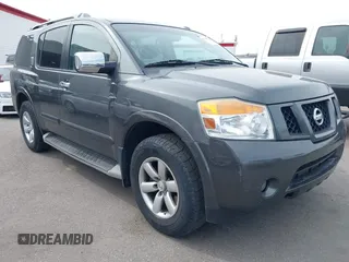 2012 Nissan Armada Platinum z VIN 5N1AA0NC6CN615210, wystawiony jako IAAI lot #42040537 z przebiegiem 199 559 mil mil oraz . Historia ofert i sprzedaży dostępna na DreamBid. Obrazek 1.