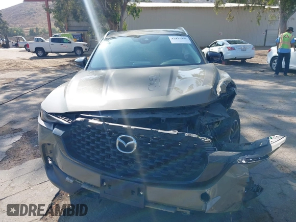 2023 Mazda CX-50 2.5 Turbo with VIN 7MMVABXY5PN120917, listed as a IAAI auction lot 42431995 with 34,421 mi miles and . Bid and sale history available at DreamBid. Image 13.