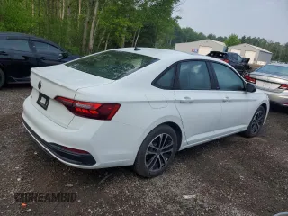 2024 Volkswagen Jetta SE with VIN 3VWSM7BU2RM093228, listed as a Copart auction lot 59108945 with 30,565 mi miles and Salvage title. Bid and sale history available at DreamBid. Image 3.
