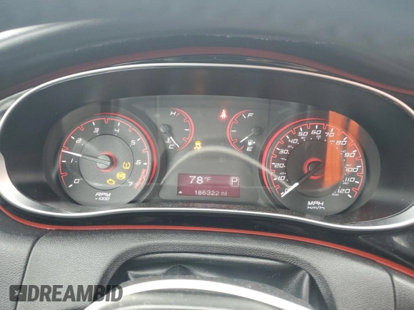 2015 Dodge Dart SXT with VIN 1C3CDFBB7FD102016, listed as a Copart auction lot 60536365 with 186,322 mi miles and Salvage title. Bid and sale history available at DreamBid. Image 9.