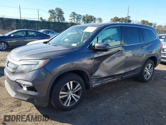 2017 Honda Pilot EX-L with VIN 5FNYF6H59HB101815, listed as a IAAI auction lot 41704661 with 130,479 mi miles and . Bid and sale history available at DreamBid. Image 6.